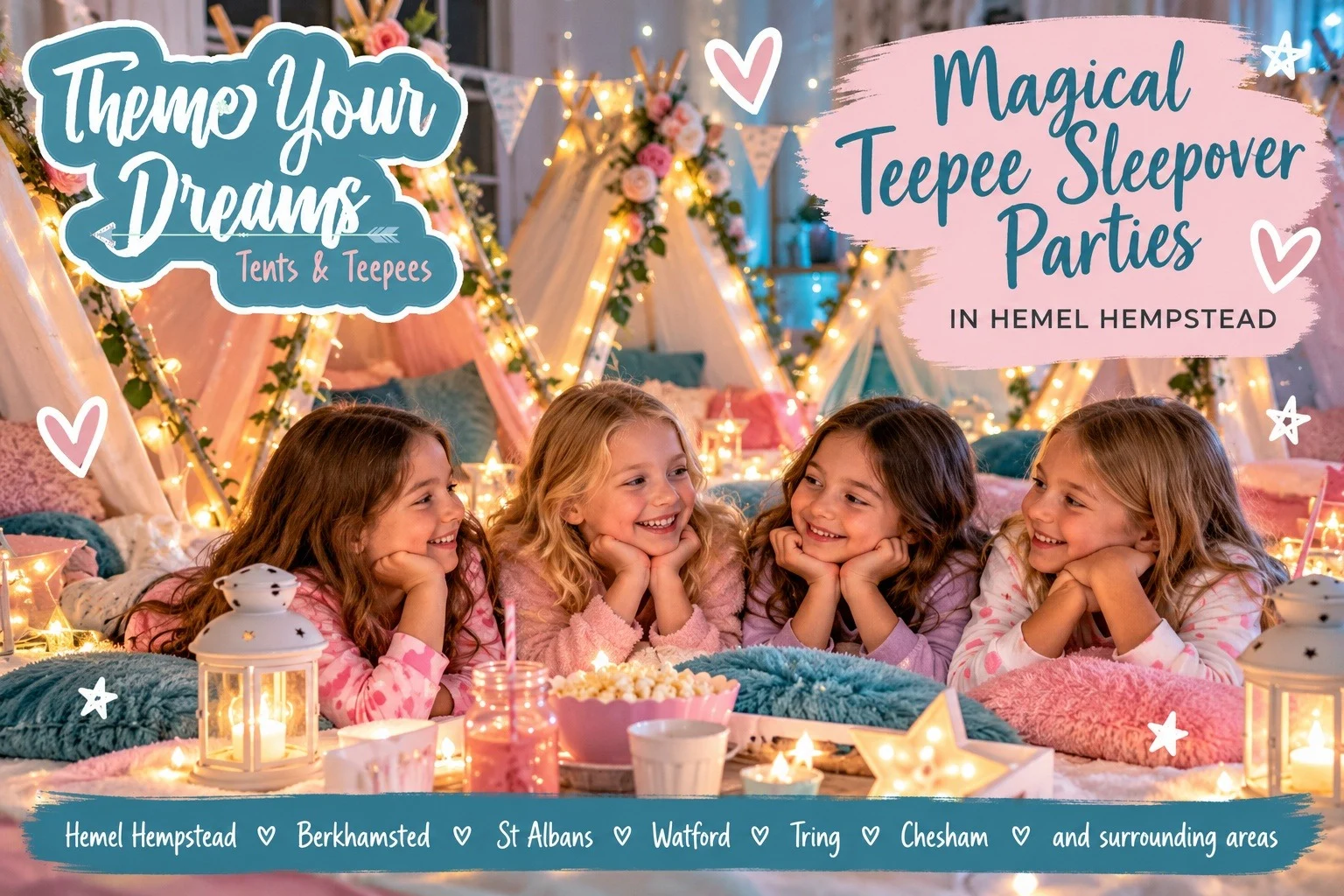 Teepee Sleepover Parties In Hemel Hempstead, Making Birthdays Magical Teepee Sleepover Parties In Hemel Hempstead, Making Birthdays Magical