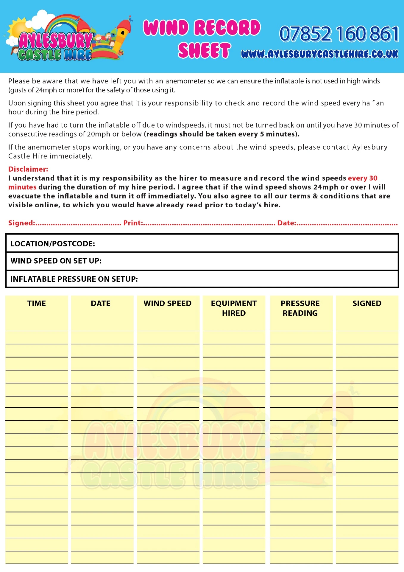 Bright Future Pads Template Bright Future Pads Template