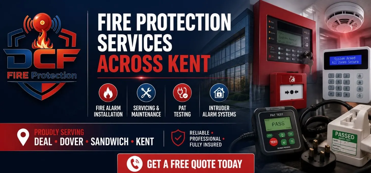 Dcf Fire Protection Services In Deal, Dover, Sandwich, Kent