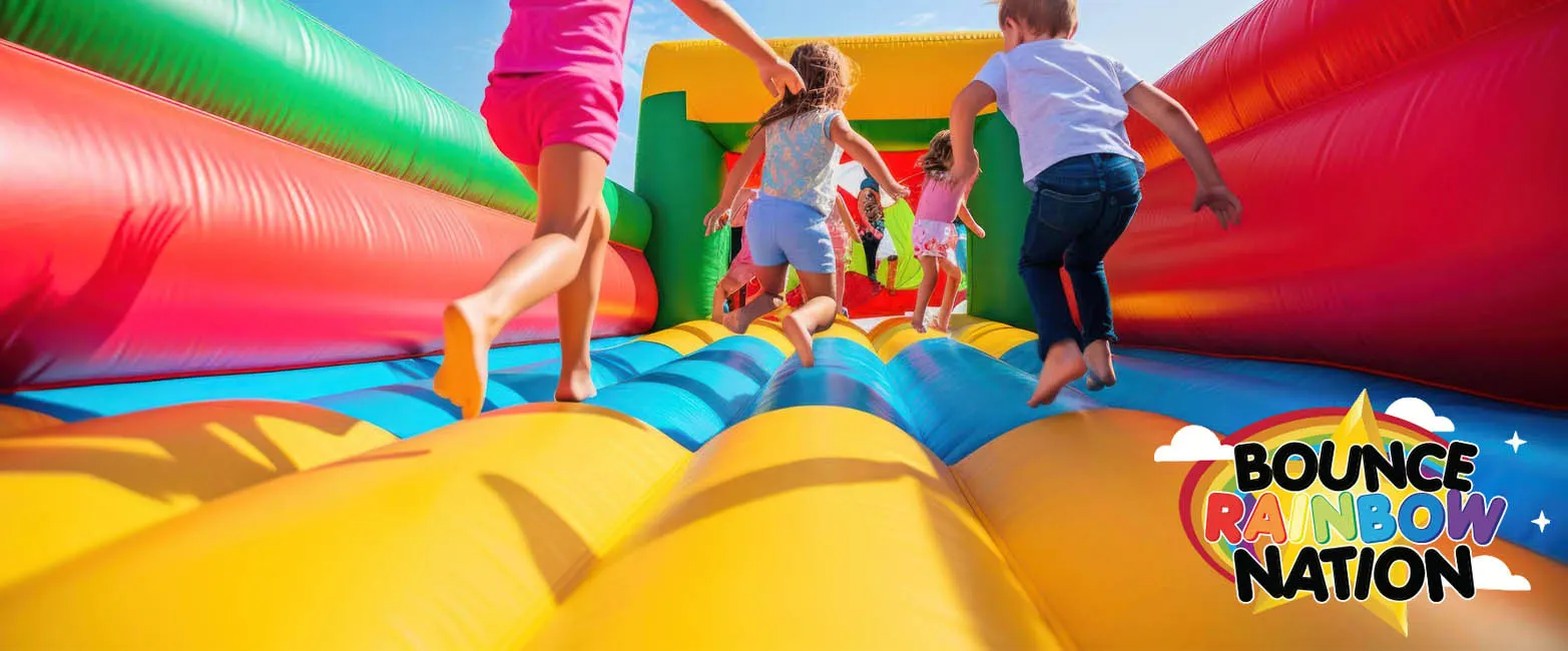Bounce Rainbow Nation, Bouncy Castle Hire Northwest Including: Wrexham And Surrounding Areas, Chester, Wirral, Ruthin Area, Oswestry, Whitchurch