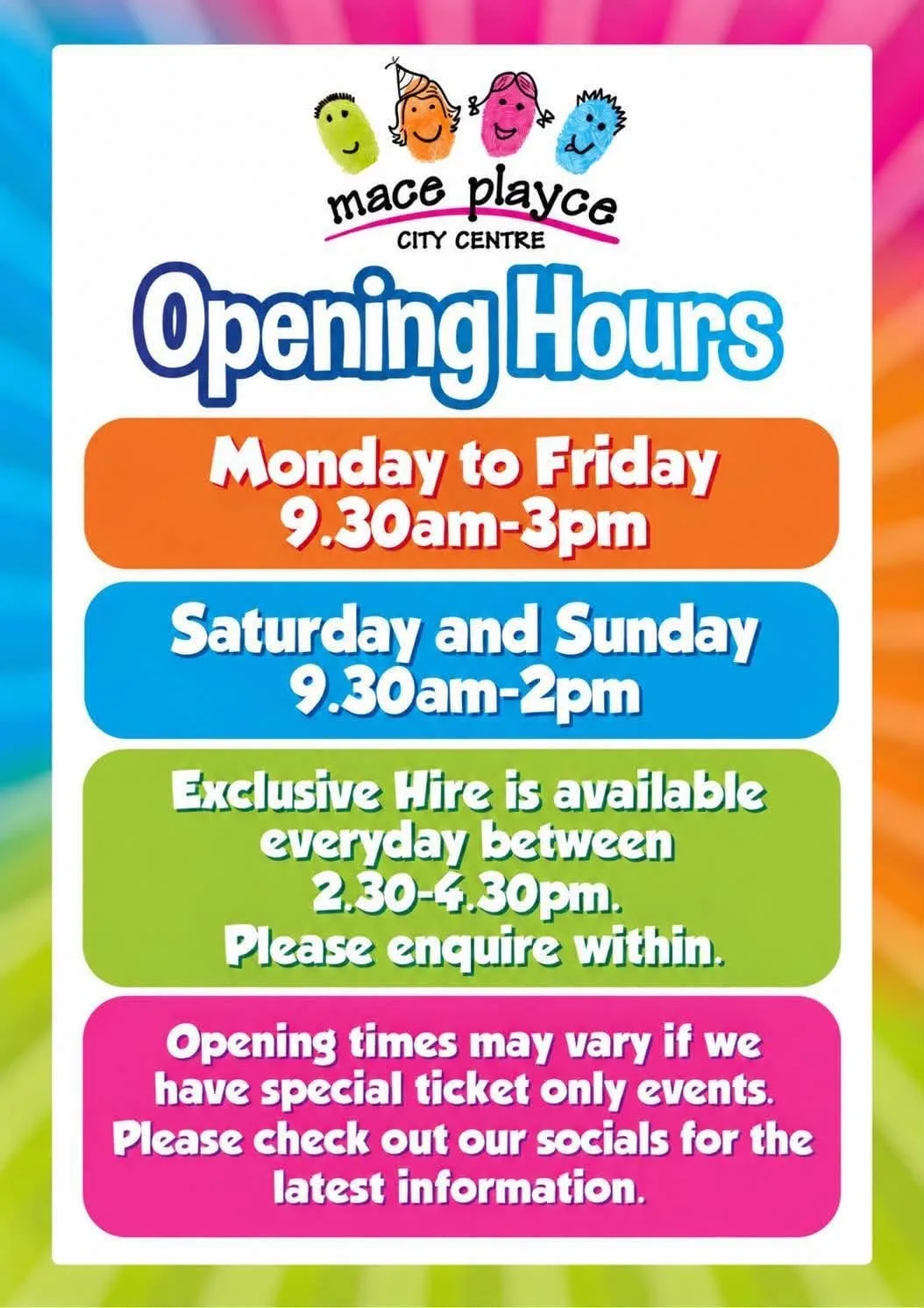 Opening Hours