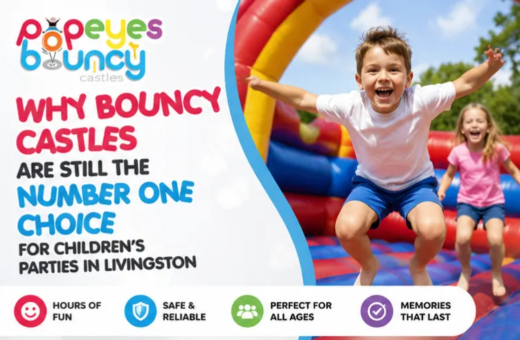 Why Bouncy Castles Are Still The Number One Choice For Childrens Parties In Livingston Why Bouncy Castles Are Still The Number One Choice For Childrens Parties In Livingston