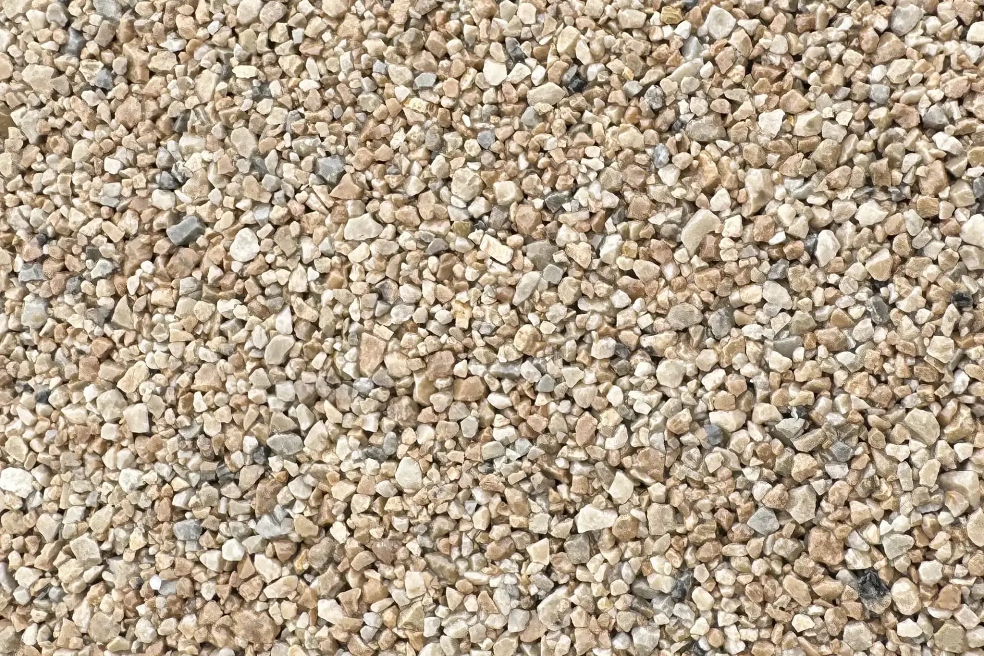 Close-up of Necker Island resin bound aggregate by Vuba