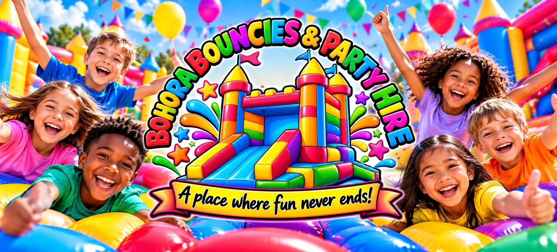 Bohora Bouncies And Party Hire, We Specialise In Bouncy Castles, Party Equipment Rentals, And Event Hire