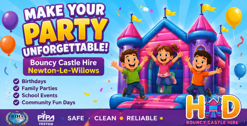 Why Hiring A Bouncy Castle In Newton-le-willows Makes Every Party Better