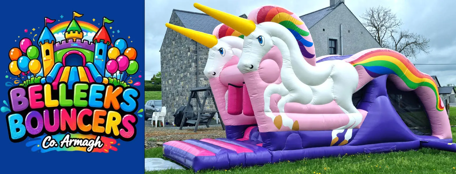 Belleeks Bouncers Was Acdc Bouncy Castles