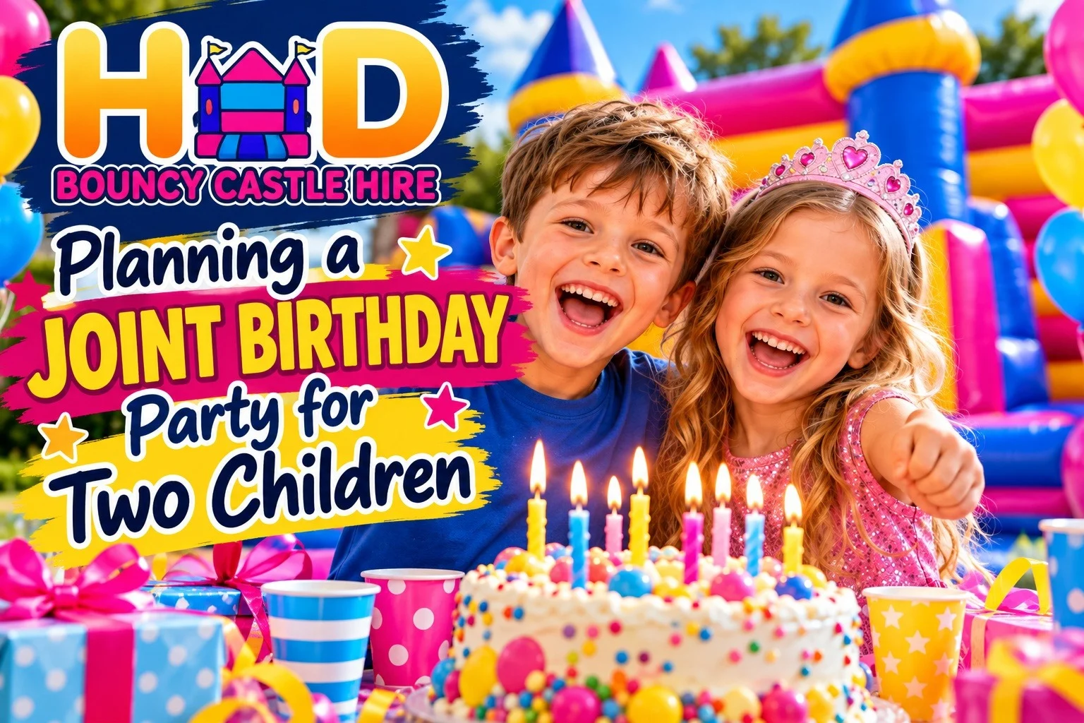 Planning a Joint Birthday Party for Two Children Planning a Joint Birthday Party for Two Children