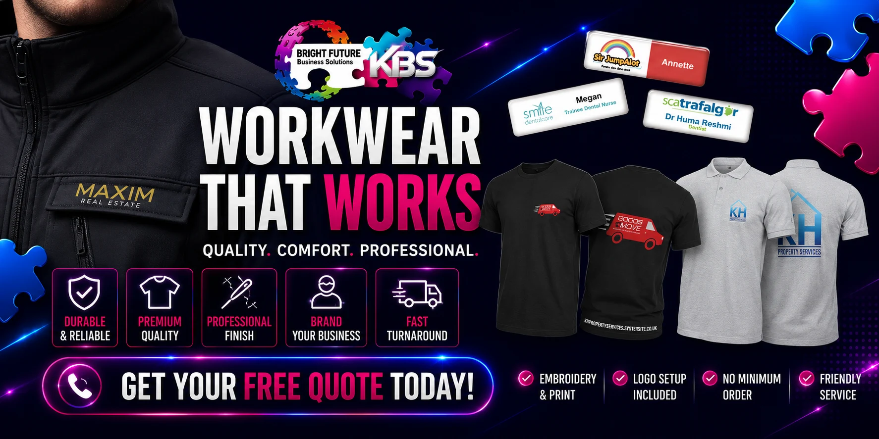 Bright Future Work Wear Southampton