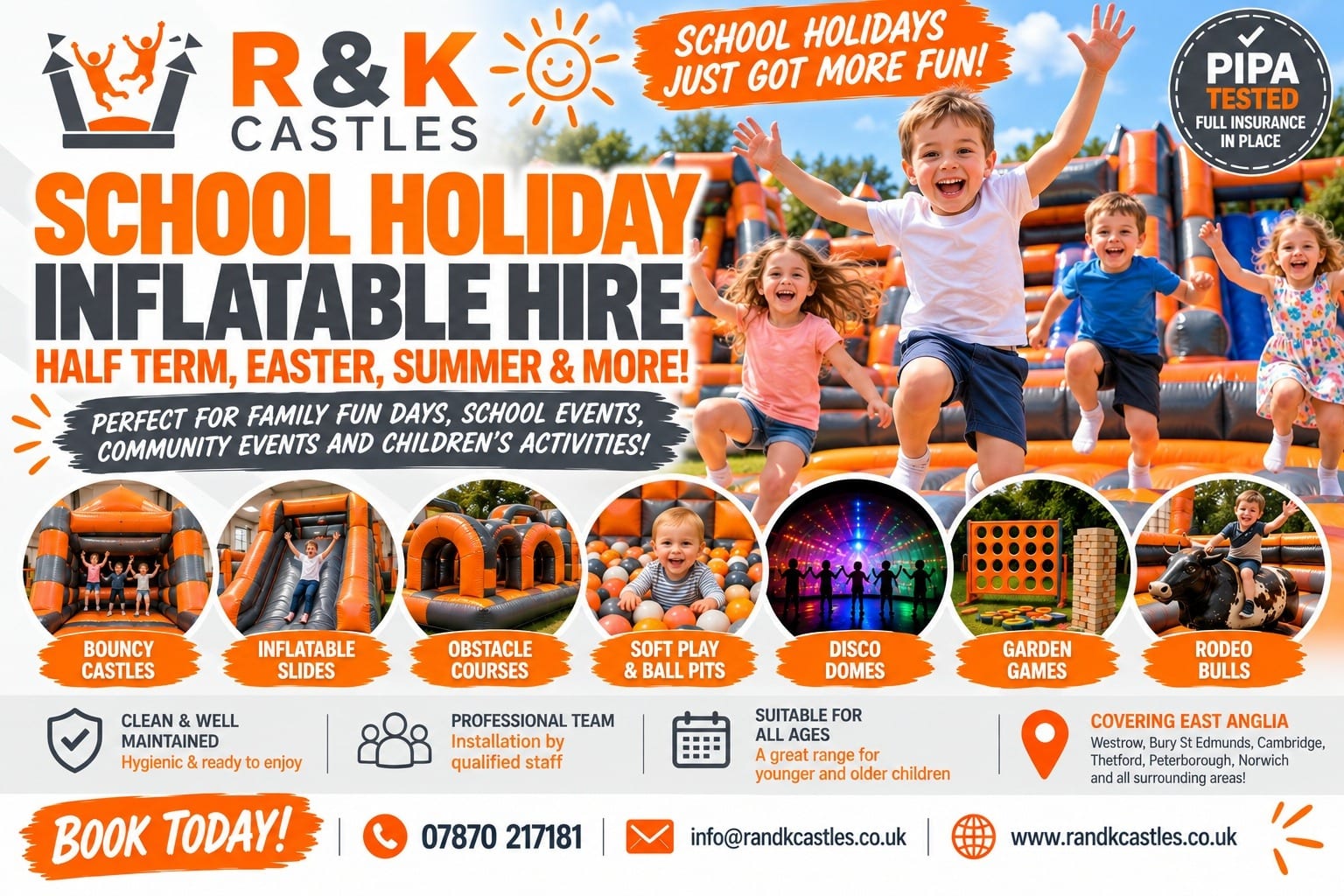Planning a Half-Term or School Holiday Event in East Anglia Planning a Half-Term or School Holiday Event in East Anglia