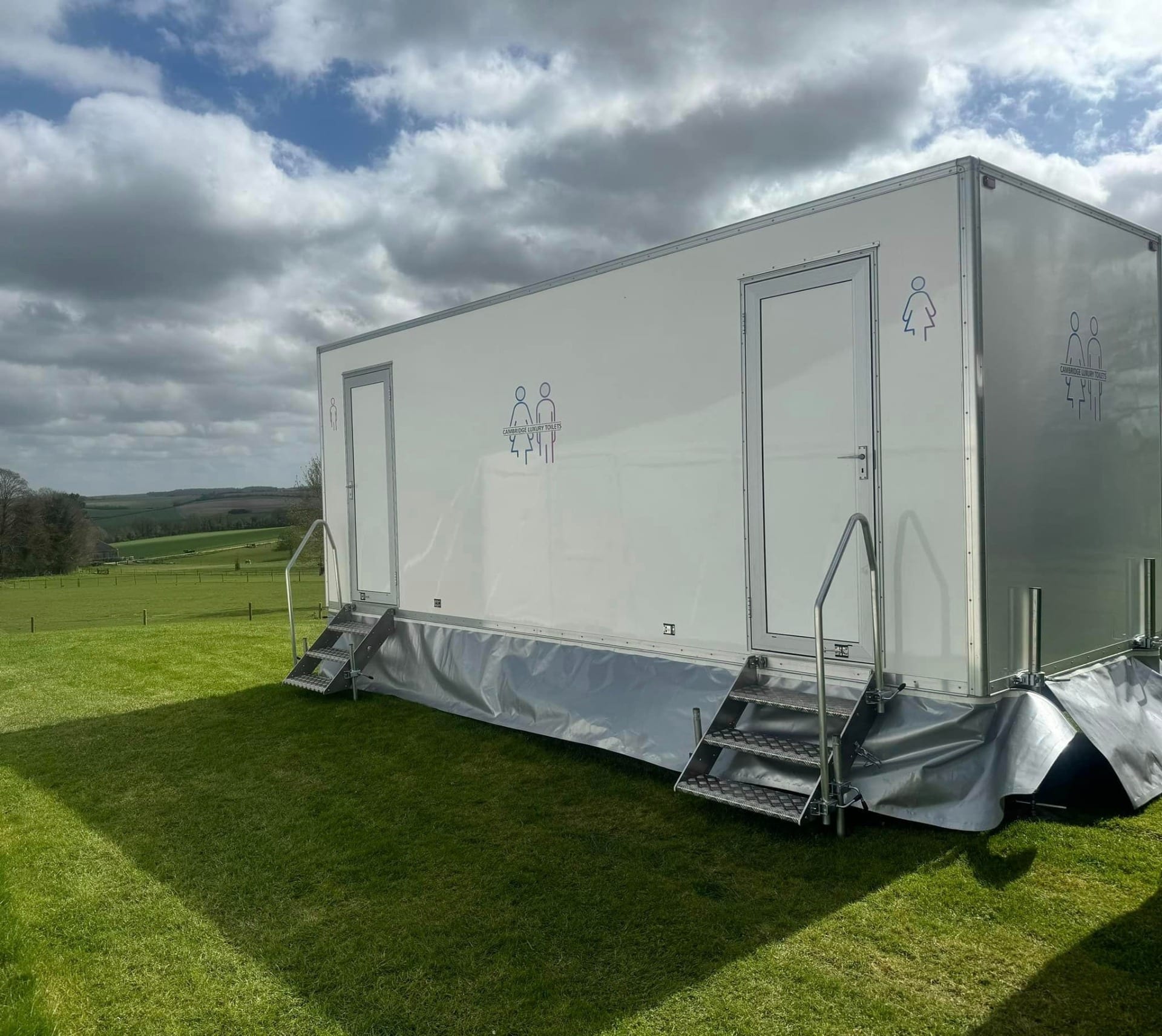 Herts Essex Cambridgeshire  festival toilet hire