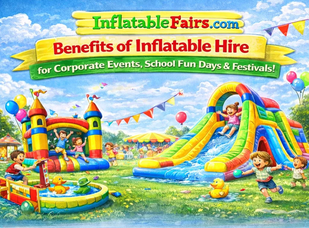 Why Inflatable Hire Is Perfect For Corporate Events, School Fun Days And Festivals Why Inflatable Hire Is Perfect For Corporate Events, School Fun Days And Festivals