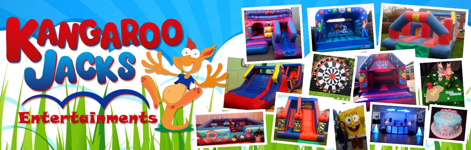 Kangaroo Jacks Entertainments, Bouncy Castle Hire Manchester, Stockport, Cheshire, Wythenshaw