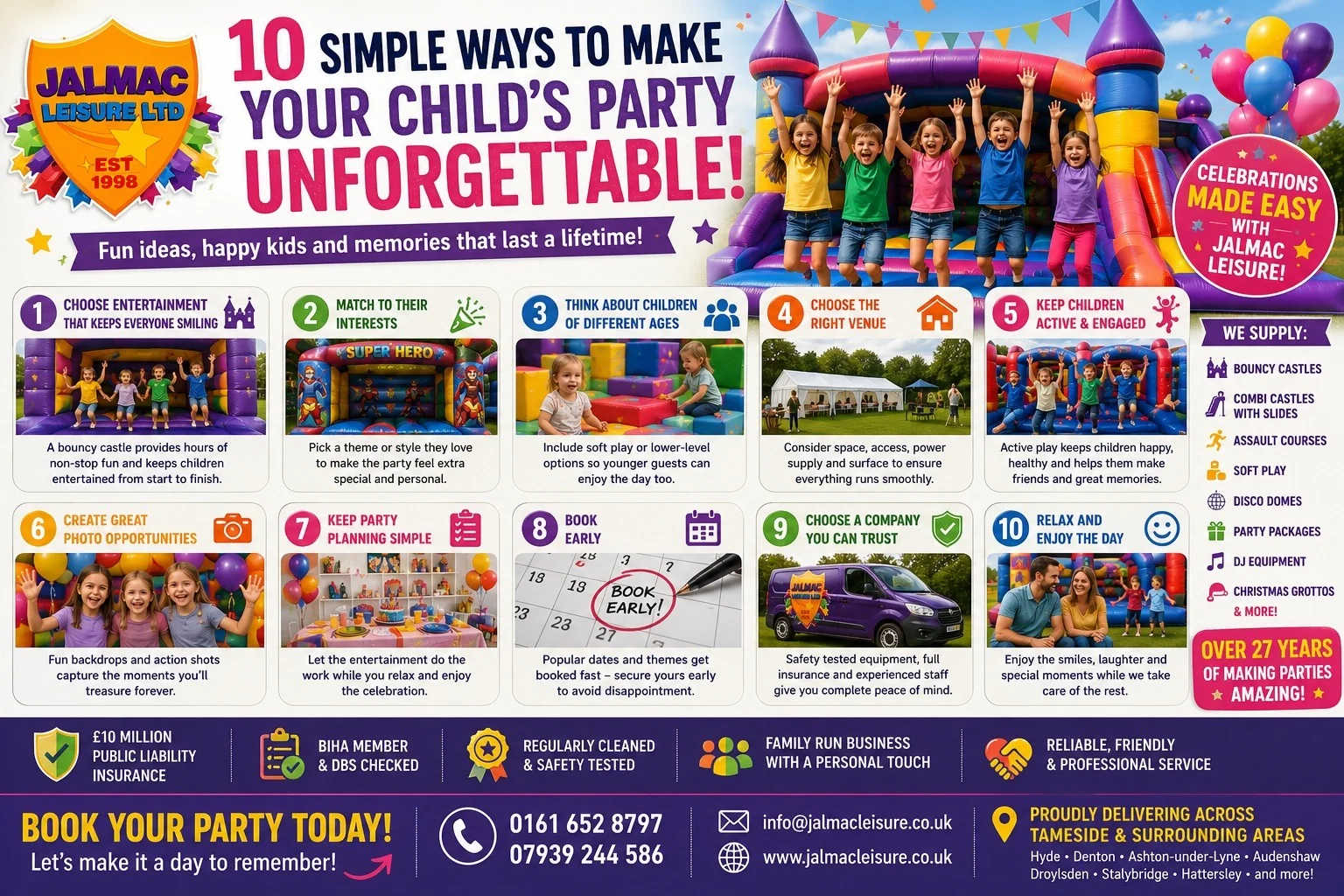 10 Simple Ways to Make Your Child's Party Unforgettable 10 Simple Ways to Make Your Child's Party Unforgettable