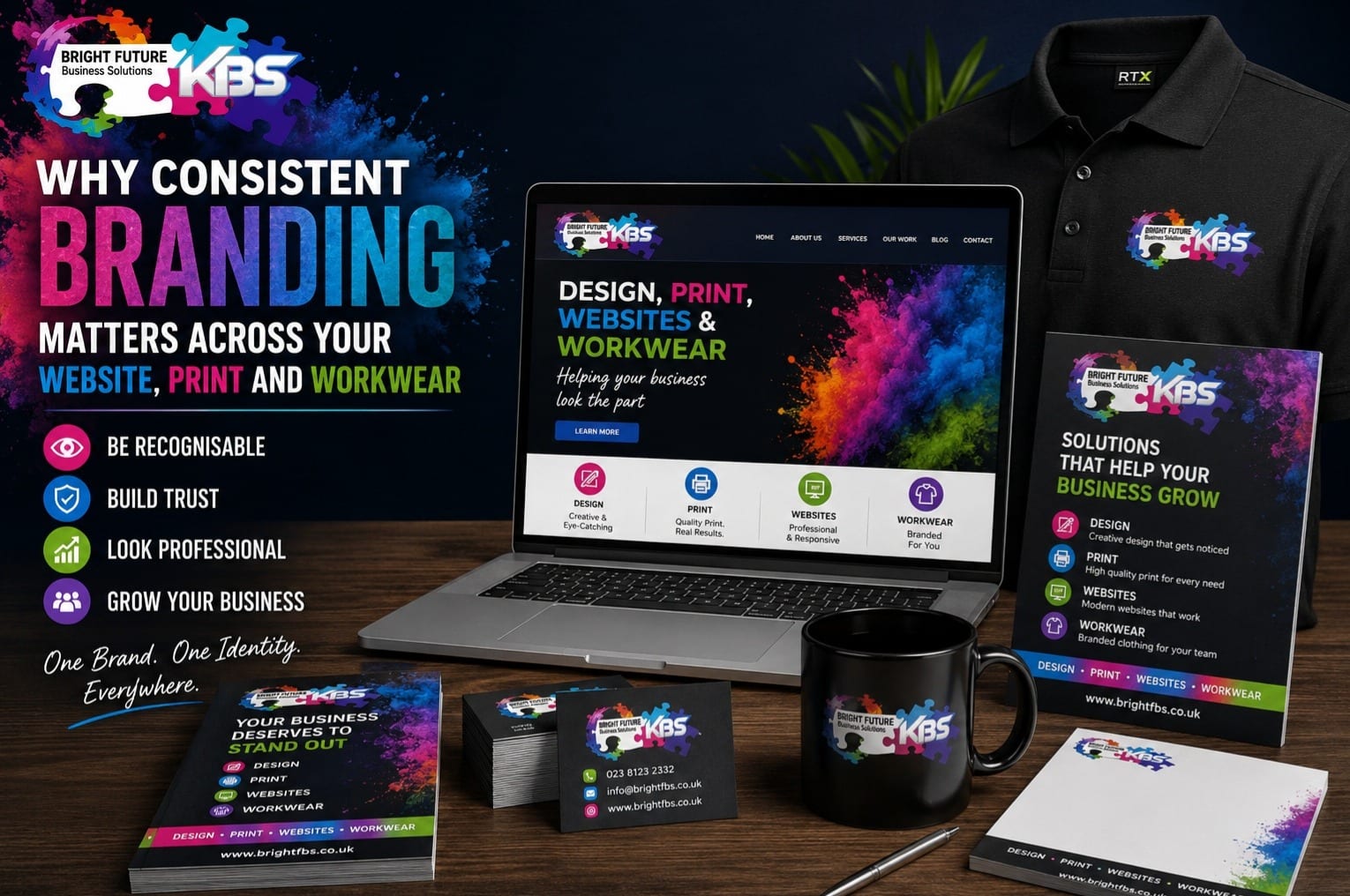 Why Consistent Branding Matters Across Your Website, Print And Workwear Why Consistent Branding Matters Across Your Website, Print And Workwear