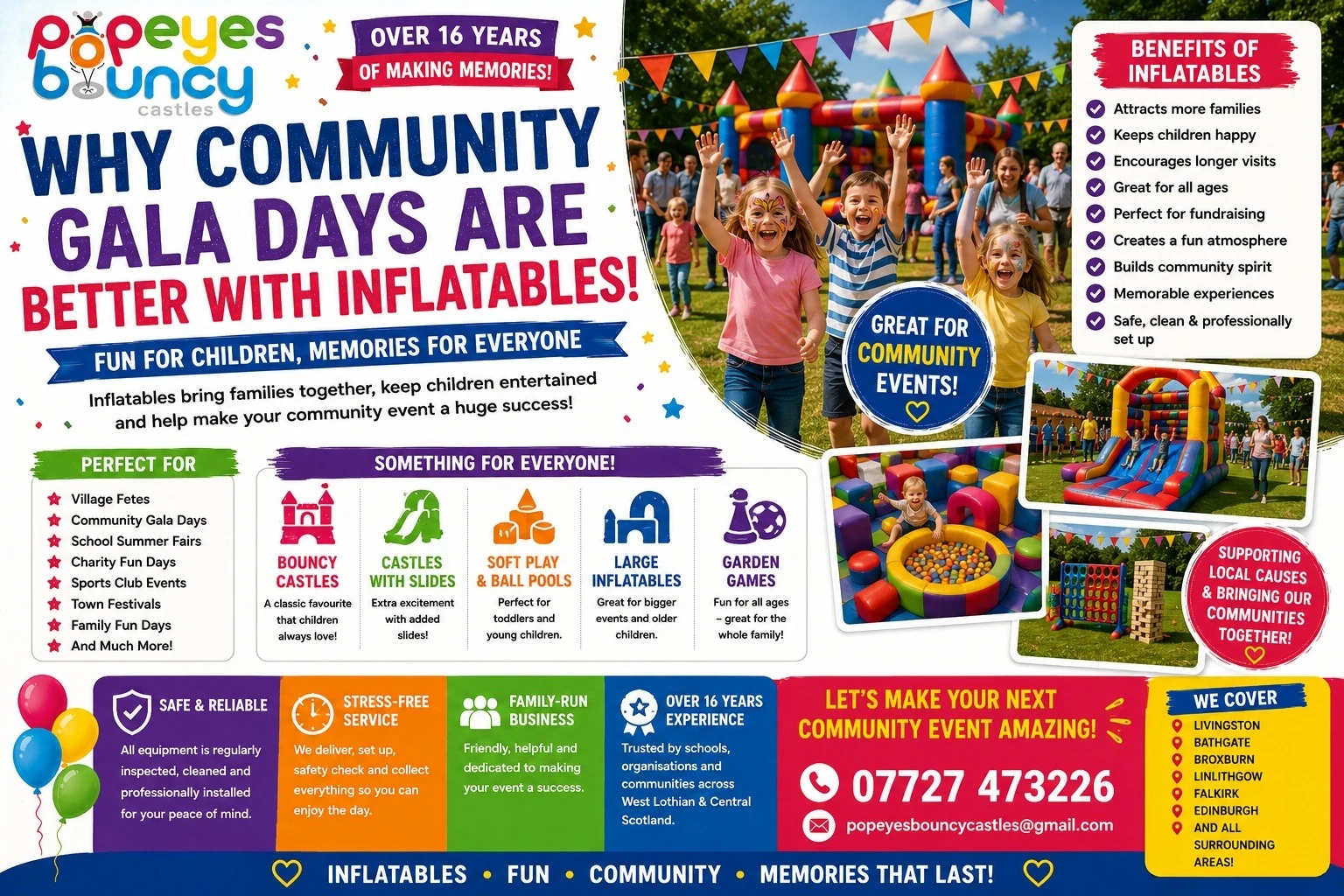 Why Community Gala Days Are Better With Inflatables Why Community Gala Days Are Better With Inflatables