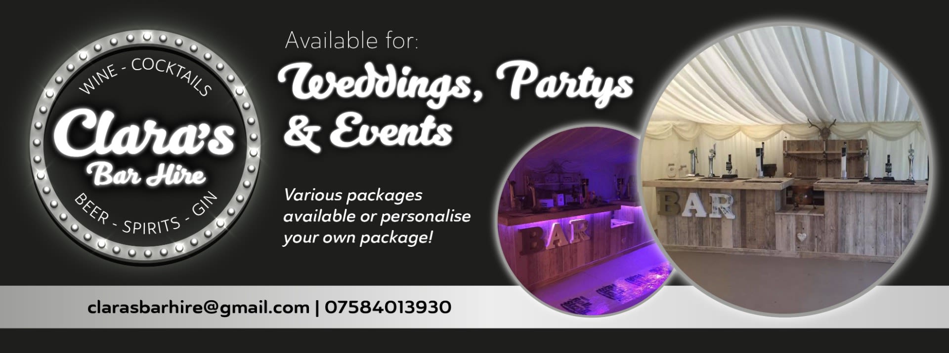 Claras Bar Hire