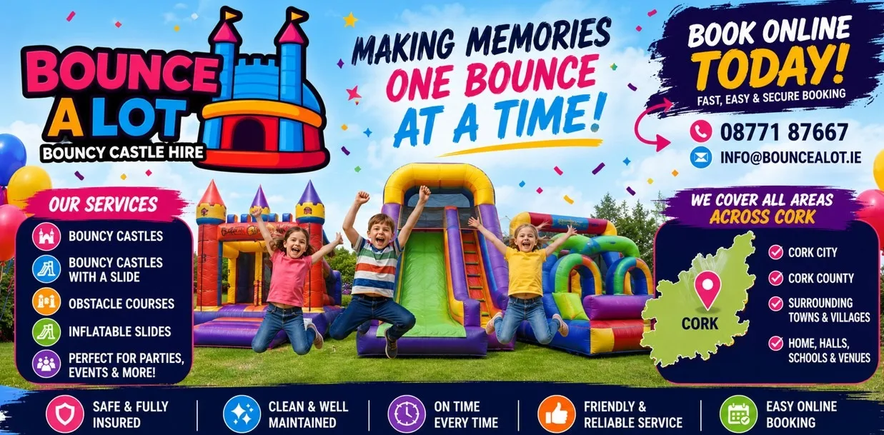 Bouncy Castle Hire Cork - Bounce A Lot