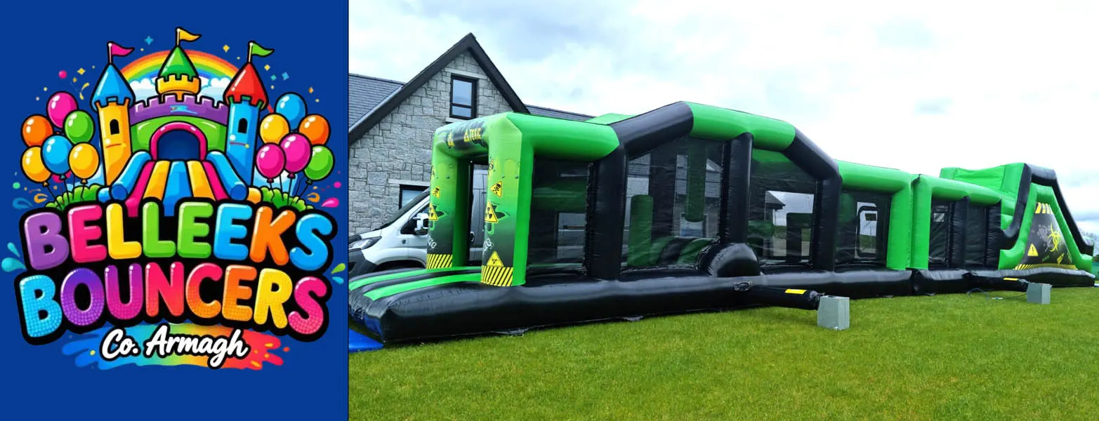 Belleeks Bouncers Was Acdc Bouncy Castles