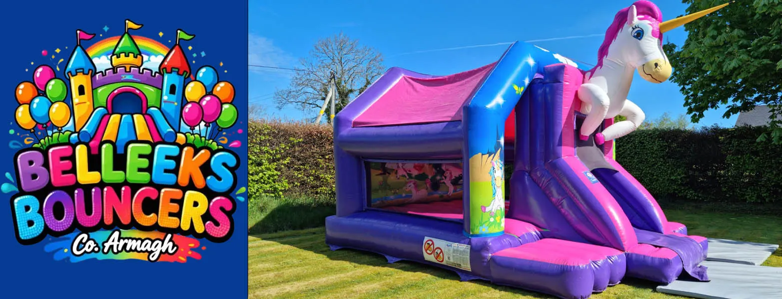 Belleeks Bouncers Was Acdc Bouncy Castles