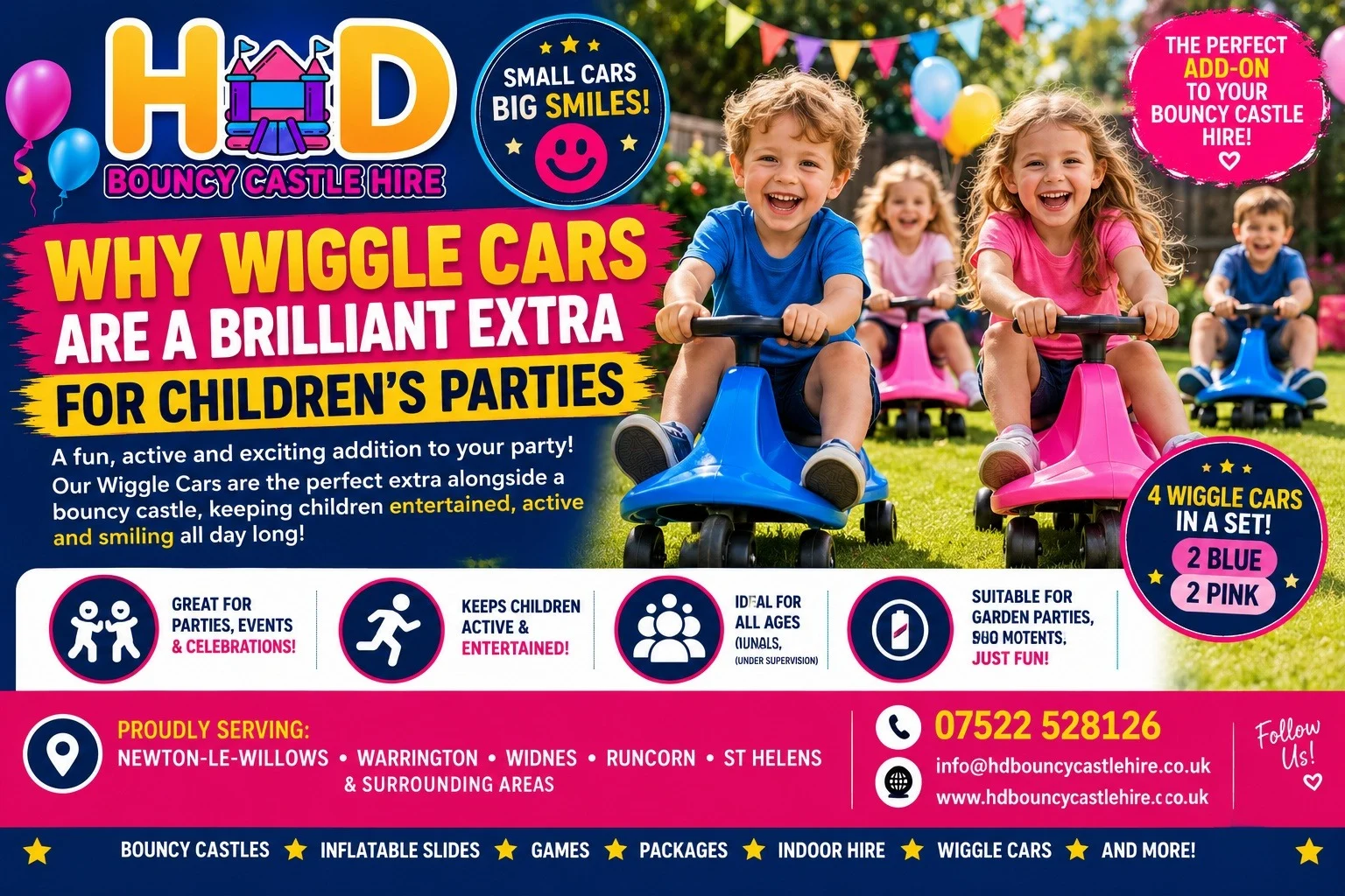 Why Wiggle Cars Are a Brilliant Extra for Children's Parties Why Wiggle Cars Are a Brilliant Extra for Children's Parties
