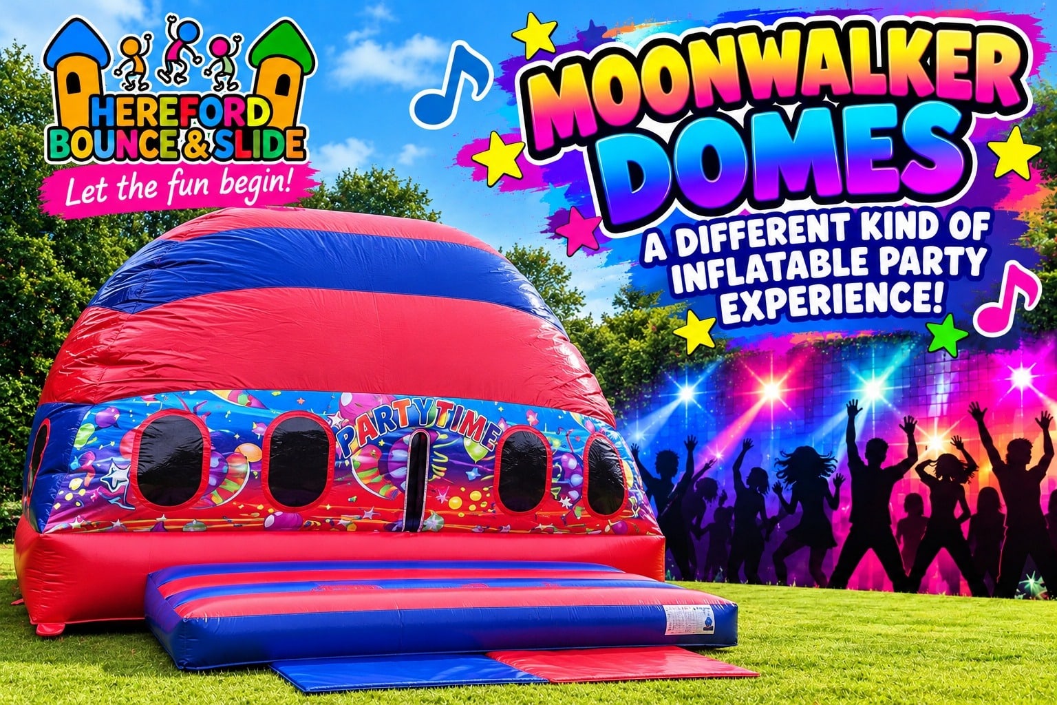 Moonwalker Domes: A Different Kind of Inflatable Party Experience