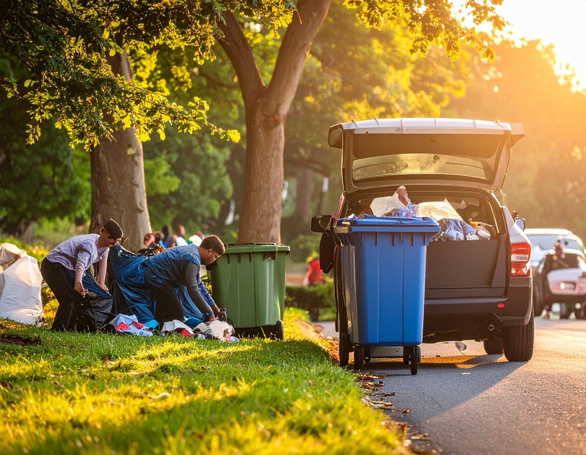 rubbish removal solutions at large events large event waste management