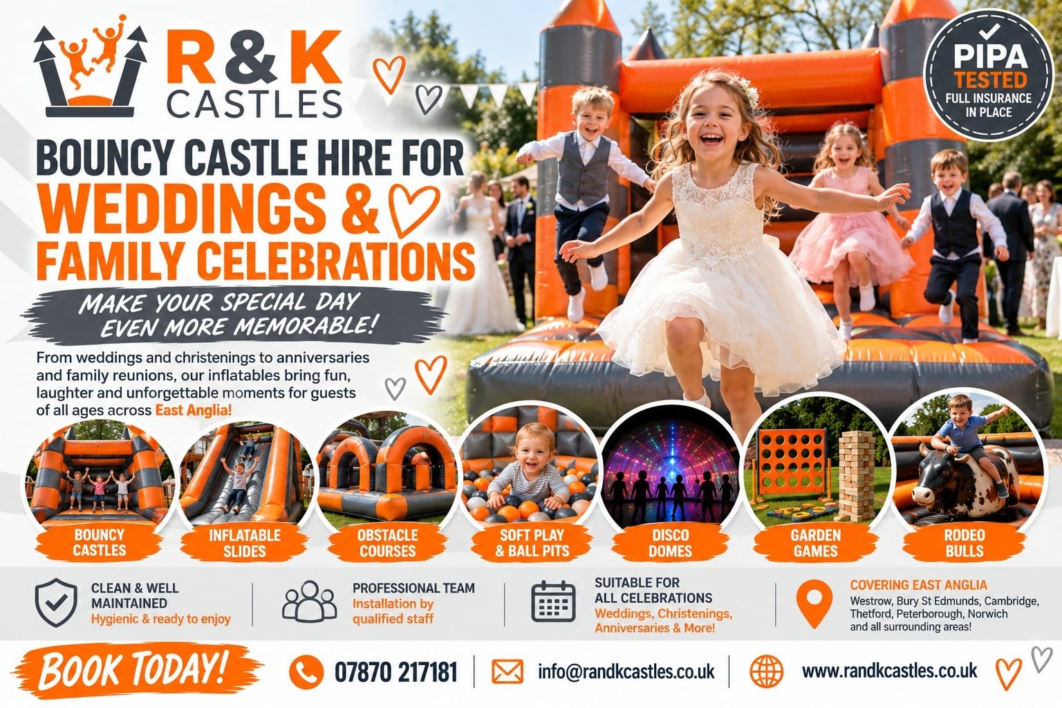 Bouncy Castle Hire for Weddings & Family Celebrations in East Anglia Bouncy Castle Hire for Weddings & Family Celebrations in East Anglia