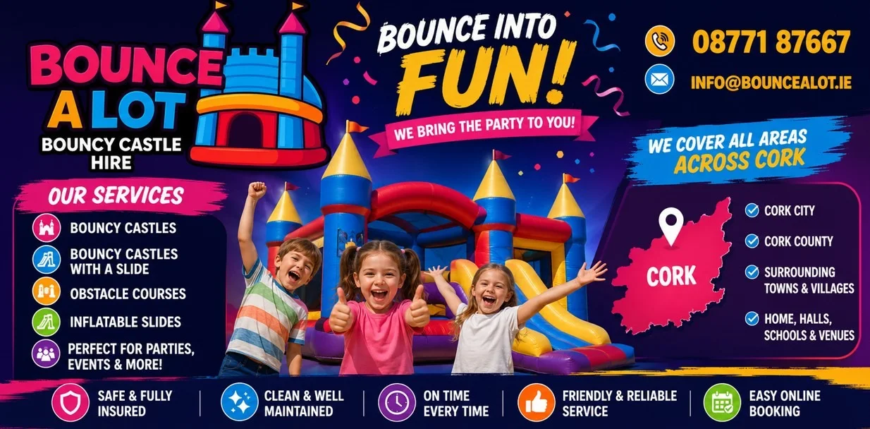 Bouncy Castle Hire Cork - Bounce A Lot