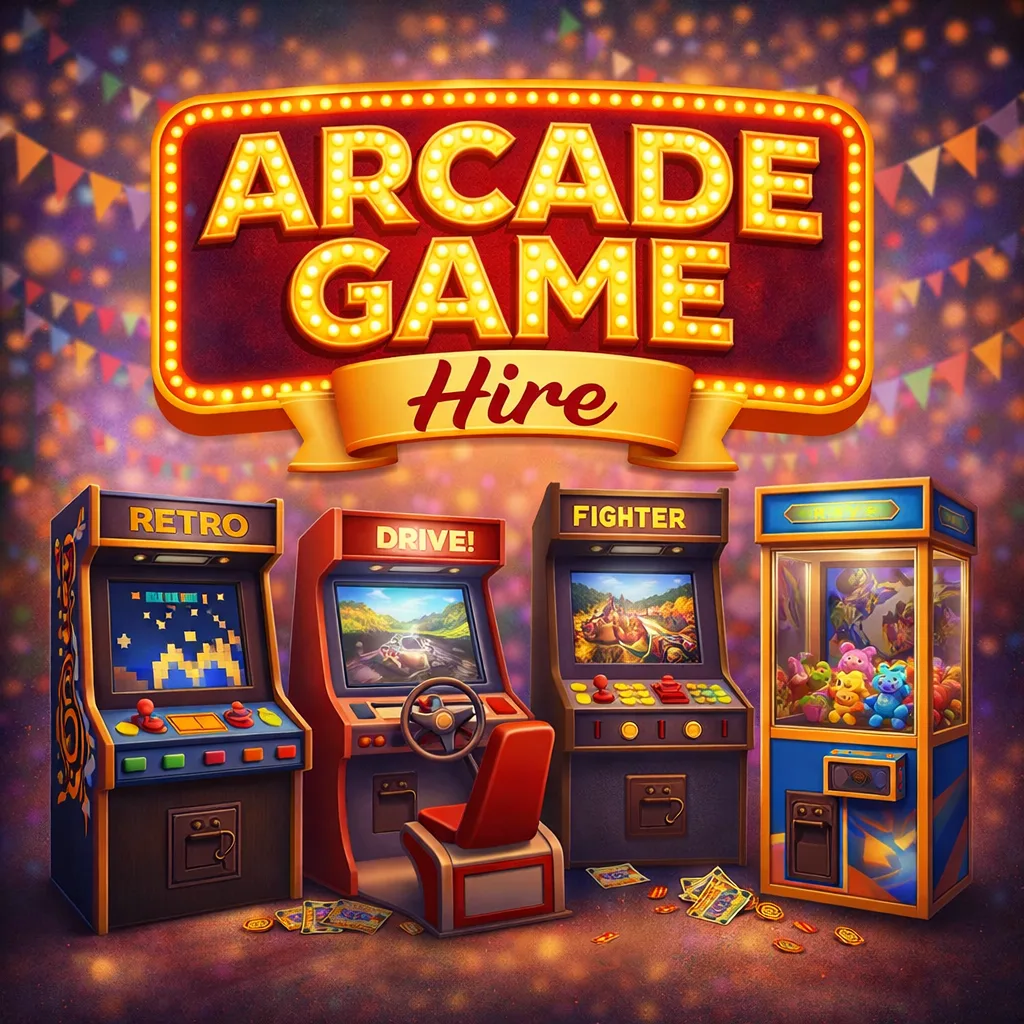Hire Arcade Games - click here click here to hire arcade games