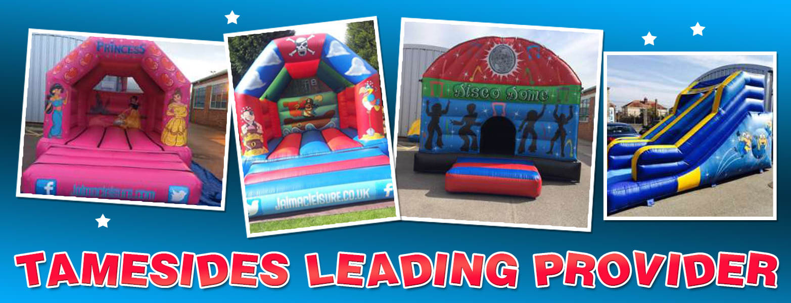 Jalmac Leisure, Bouncy Castle Hire & Soft Play Tameside, Ashton-under-lyne, Audenshaw, Hyde, Hattersley, Stalybridge, Denton, Haughton Green, Openshaw, Danebank