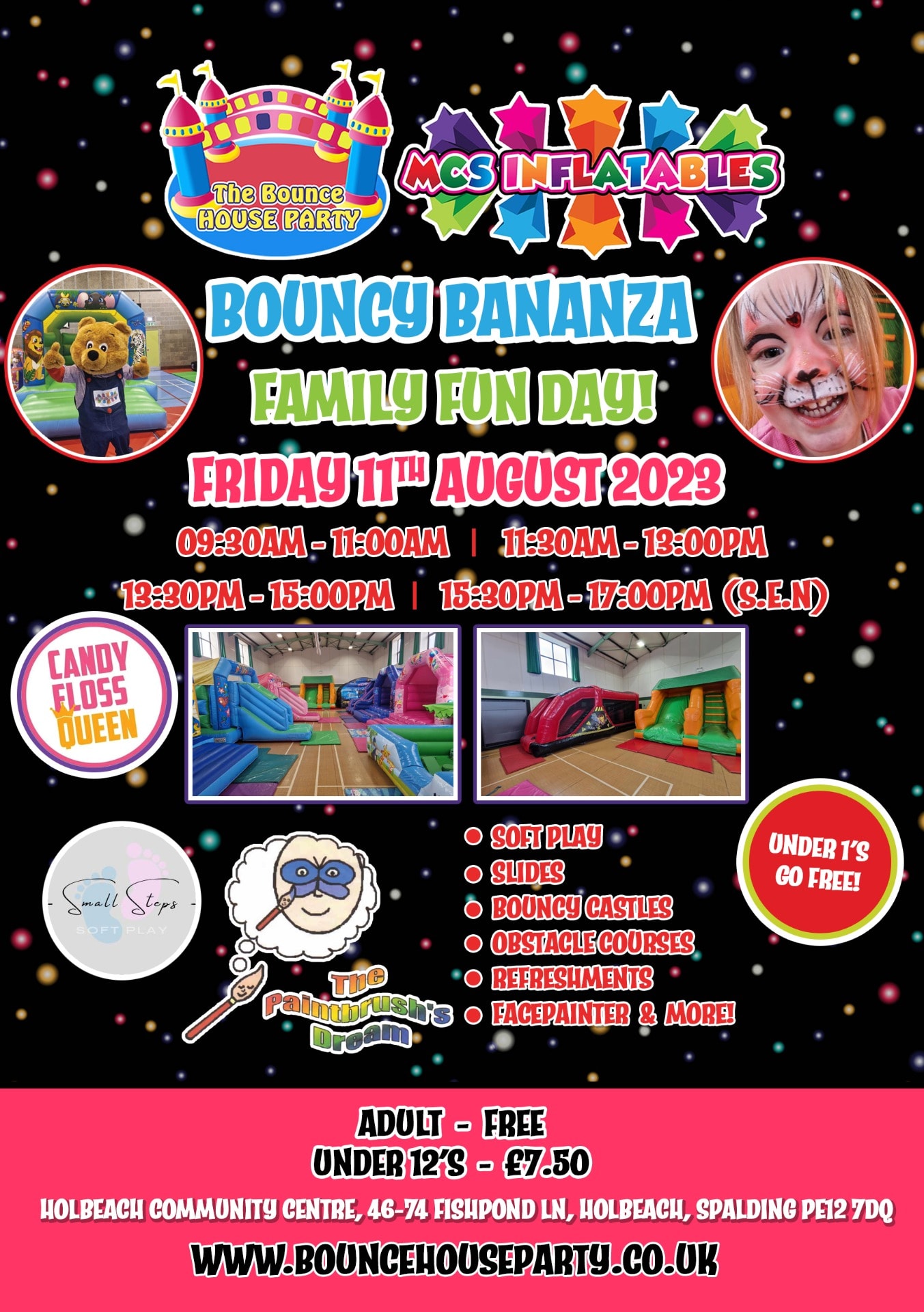 Home Bounce House Party, Bouncy Castle Hire Holbeach, Spalding