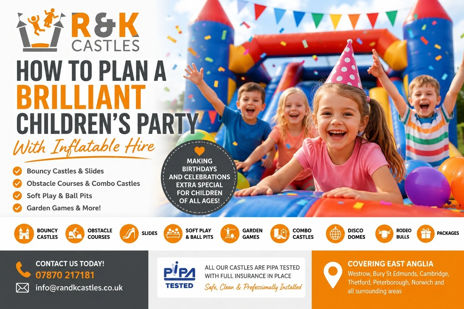 How To Plan A Brilliant Children's Party With Inflatable Hire How To Plan A Brilliant Children's Party With Inflatable Hire