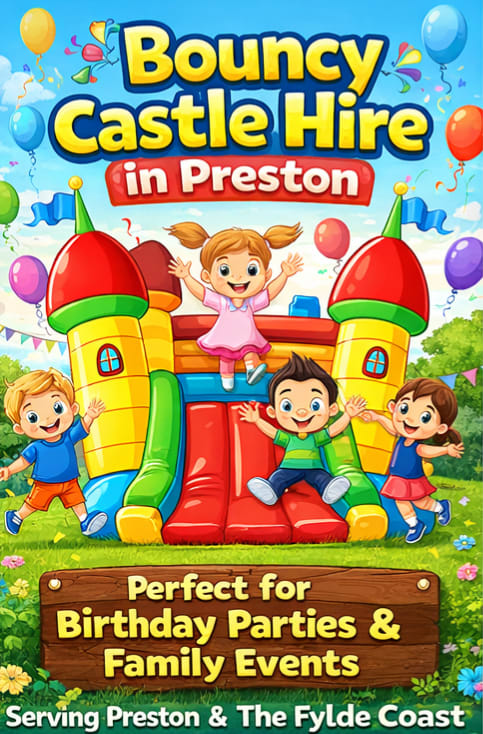 Bouncy Castle Hire in Preston for Unforgettable Children's Parties