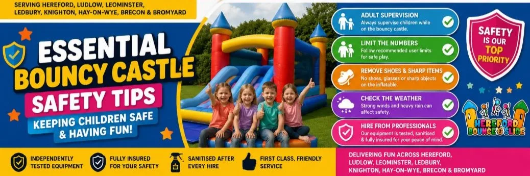 Essential Safety Tips for Hiring a Bouncy Castle Essential Safety Tips for Hiring a Bouncy Castle