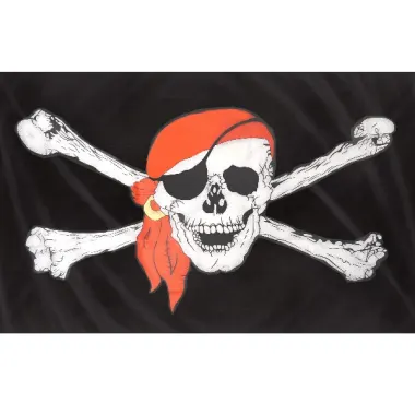 Jolly Roger Pirate Flag 5ft X 3ft