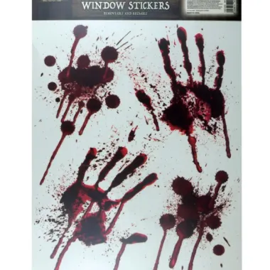 Bloody Hand Stickers
