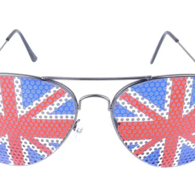 Union Jack Aviator Glasses