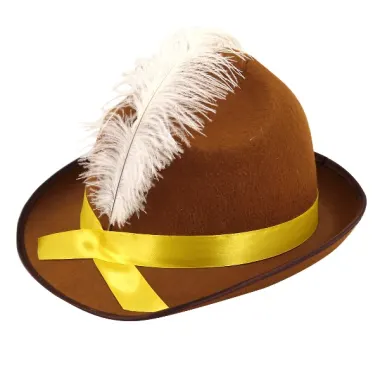 Brown Bavarian Hat