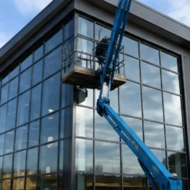 Curtain Wallling Shop Fronts - Curtain Wall Spraying
