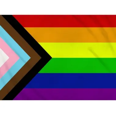 Pride Progress Flag 5ft X 3ft