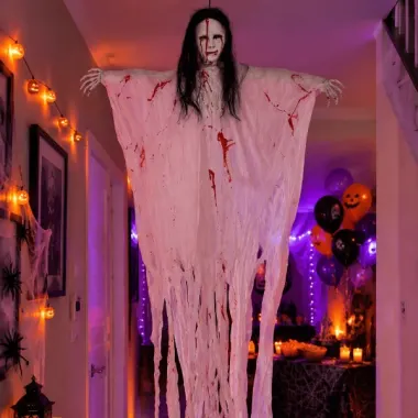 164cm White Hanging Vampire