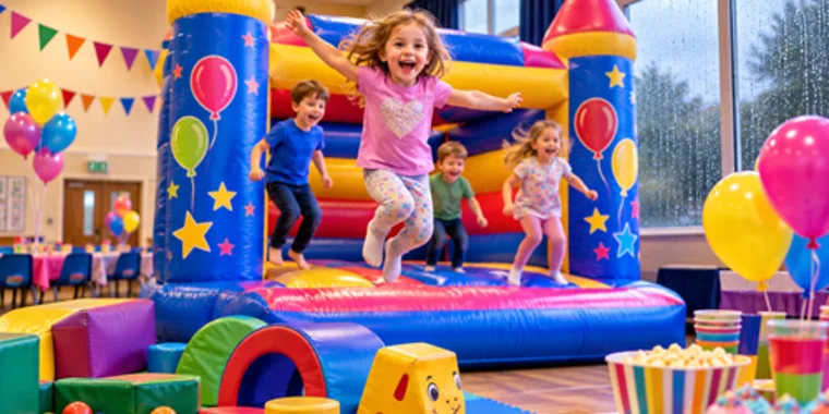 Rainy Days? Bring The Bouncing Indoors This Autumn