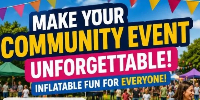 Why Church  Community Events In Co Down Are Perfect For Inflatable Hire  Bounceees Inflatable Hire