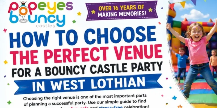 How To Choose The Perfect Venue For A Bouncy Castle Party In West Lothian