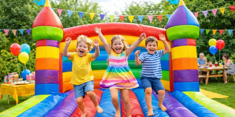 How To Plan The Perfect Garden Party With A Bouncy Castle In Manchester