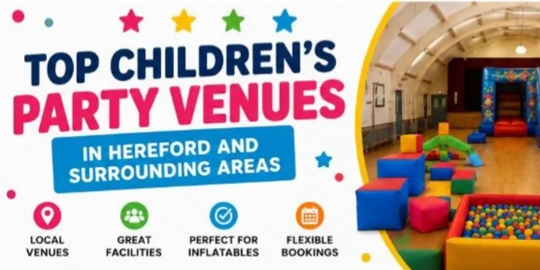 Top Childrens Party Venues In Hereford And Surrounding Areas