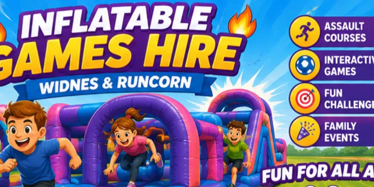 The Benefits Of Hiring Inflatable Games For Events In Widnes And Runcorn