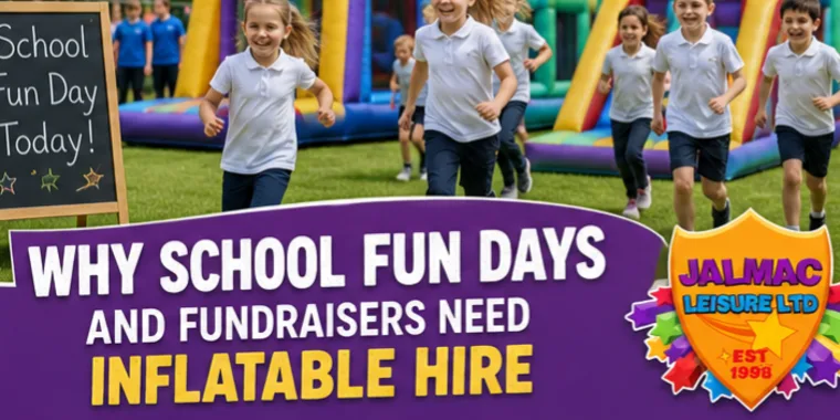Why School Fun Days And Fundraisers In Tameside Need Inflatable Hire