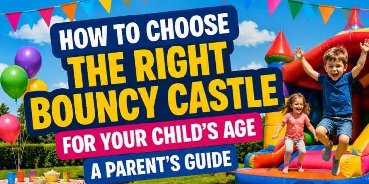 How To Choose The Right Bouncy Castle For Your Childs Age