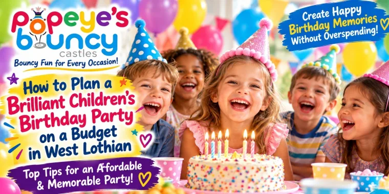 Planning A Childrens Birthday Party On A Budget In West Lothian